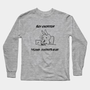 Soy escritor. Déjame concentrarme Long Sleeve T-Shirt